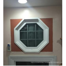 Customized PVC Window with Glass 5+12A+5mm Double Glass